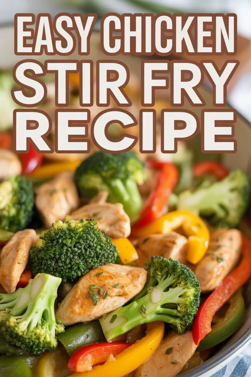 Easy Chicken Stir Fry Recipe