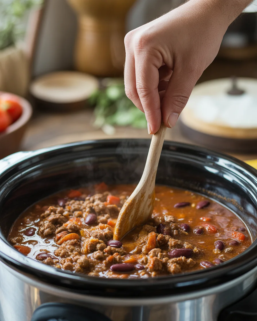 chili recipe crockpot