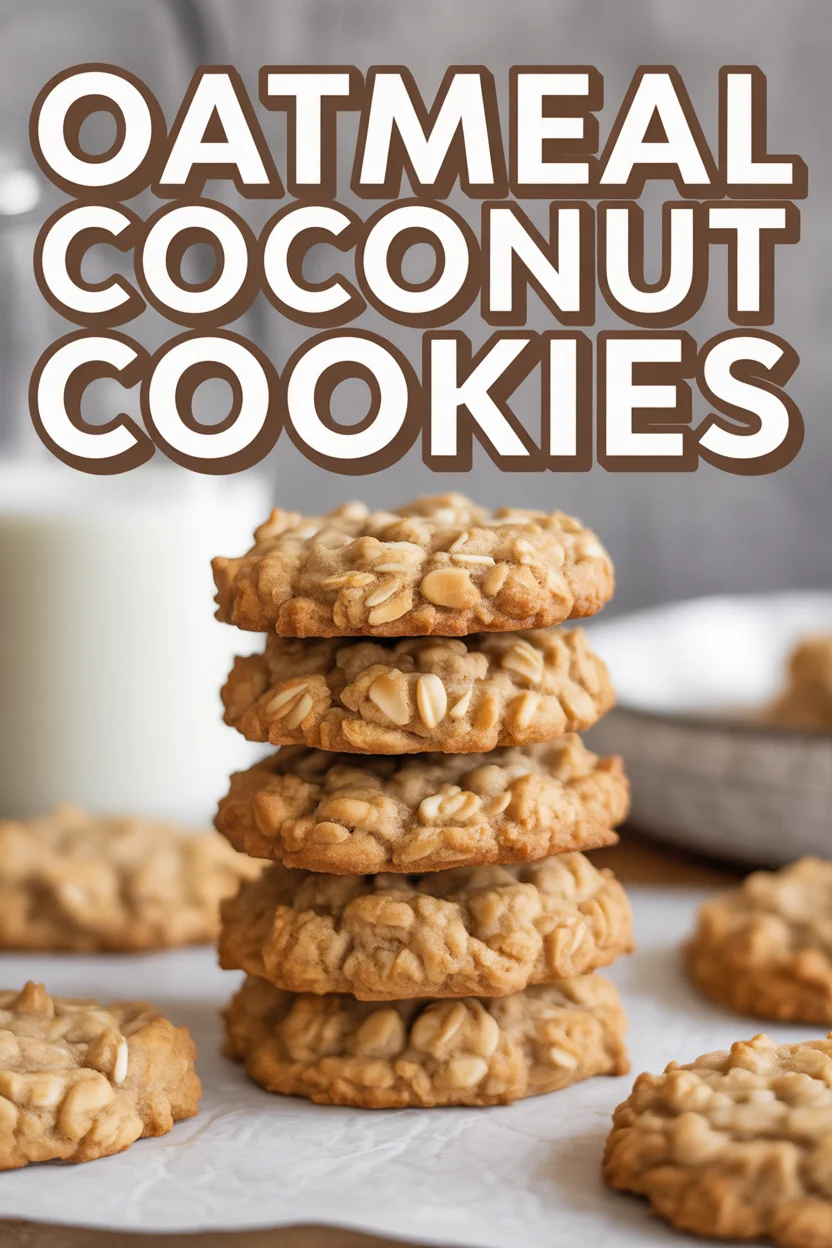 Oatmeal Coconut Cookies