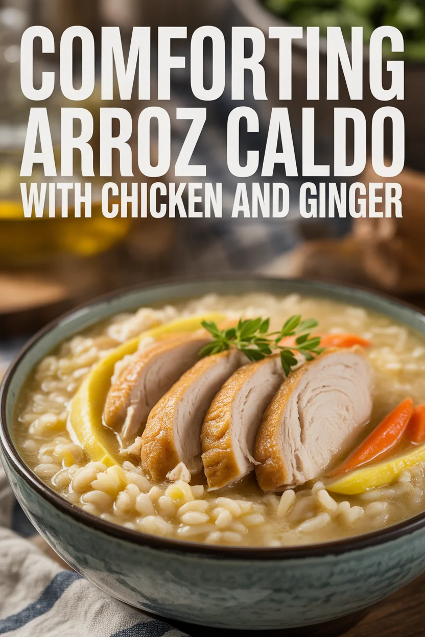 Comforting Arroz Caldo with Chicken and Ginger