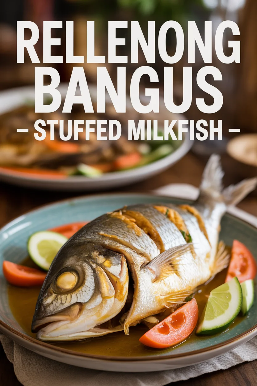 Rellenong Bangus – Stuffed Milkfish