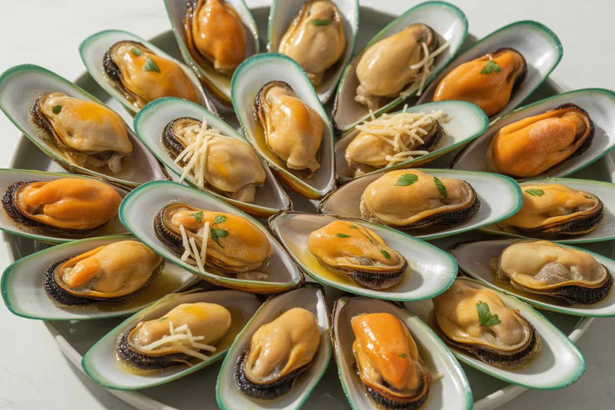 Inihaw na Tahong – Grilled Mussels with Garlic Butter