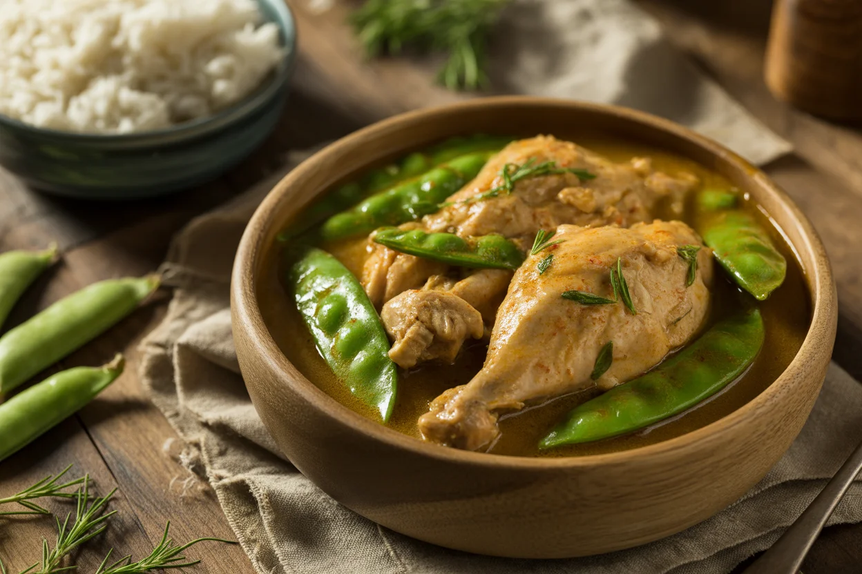 Filipino sinampalukang manok