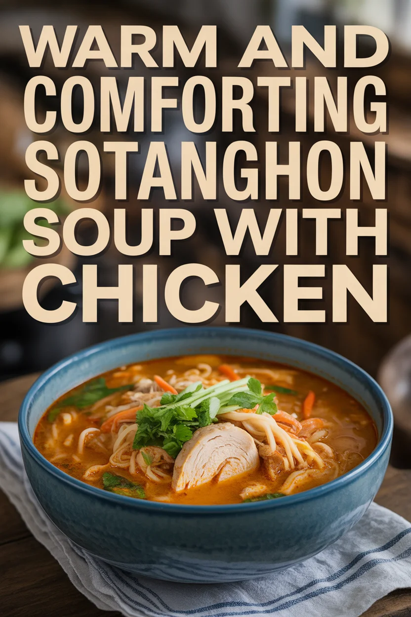 Filipino sotanghon soup