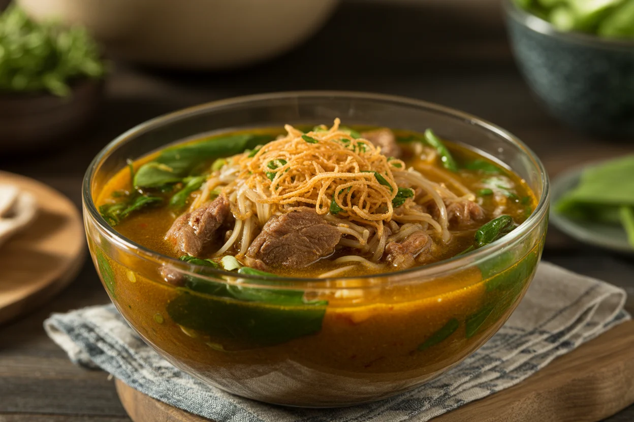 Ginisang Monggo – Mung Bean Stew with Vegetables