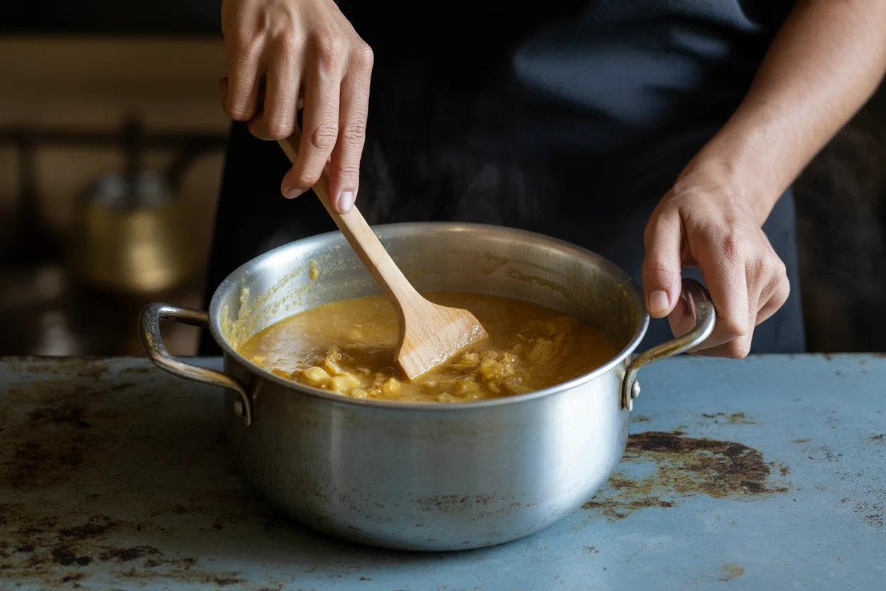 Filipino ginisang monggo