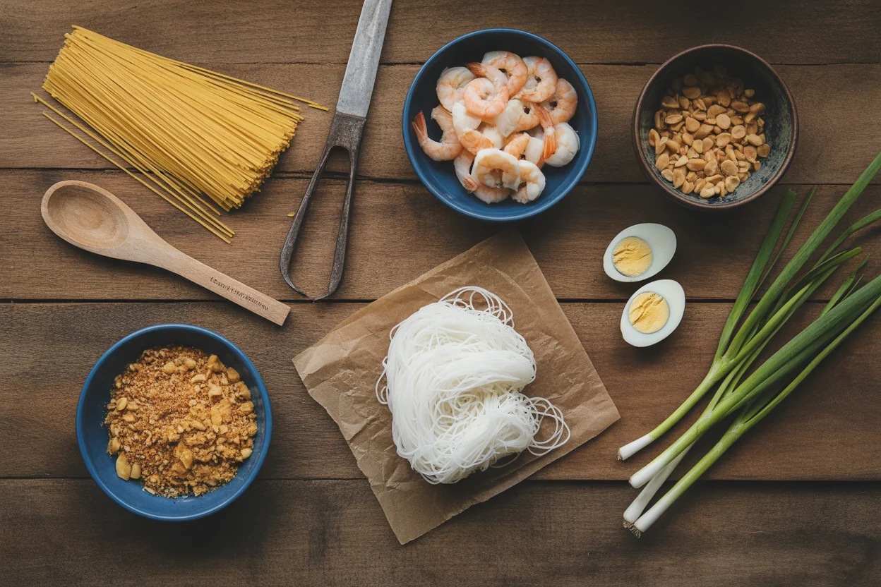 Filipino pancit palabok