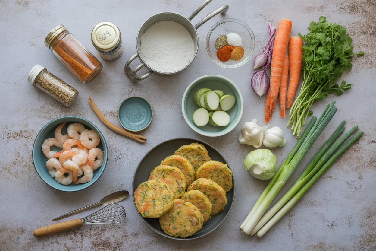 Ukoy – Filipino Shrimp and Vegetable Fritters