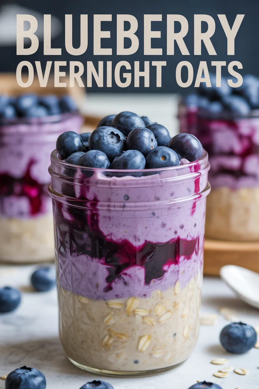 Blueberry Overnight Oats