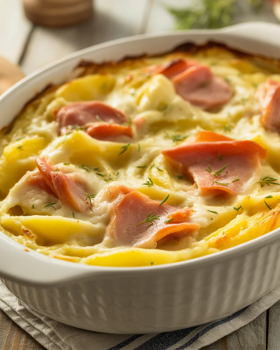 Deliciously Easy Scalloped Potatoes and Ham for Your Next Dinner
