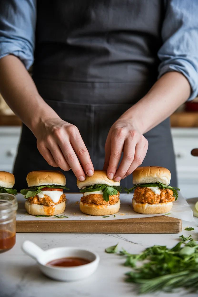 Bang Bang Chicken Sliders Recipe