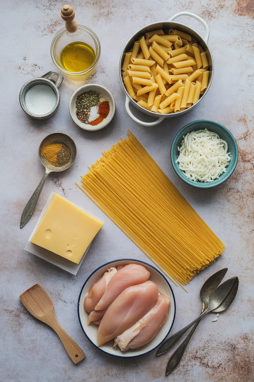Southern Cheesy Chicken Spaghetti Casserole