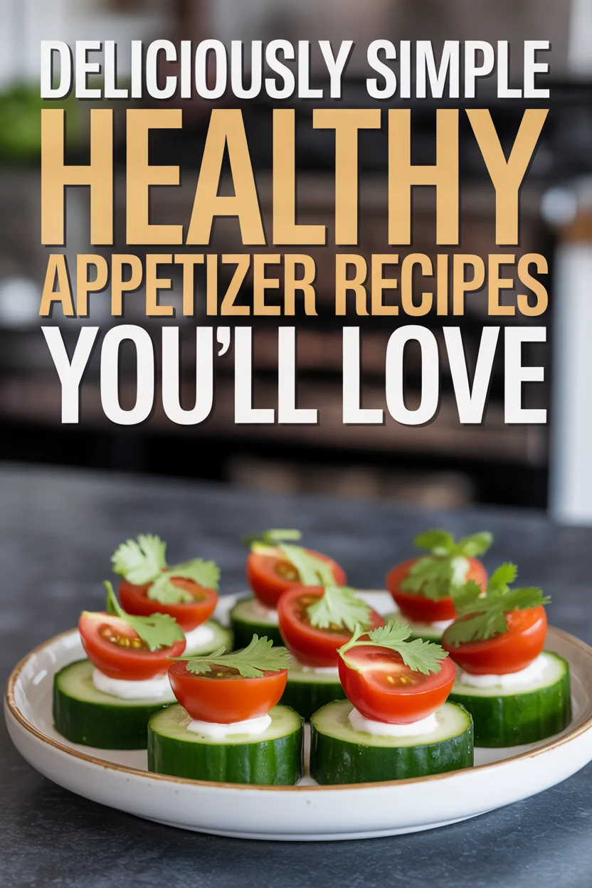 healthy appetizer recipes