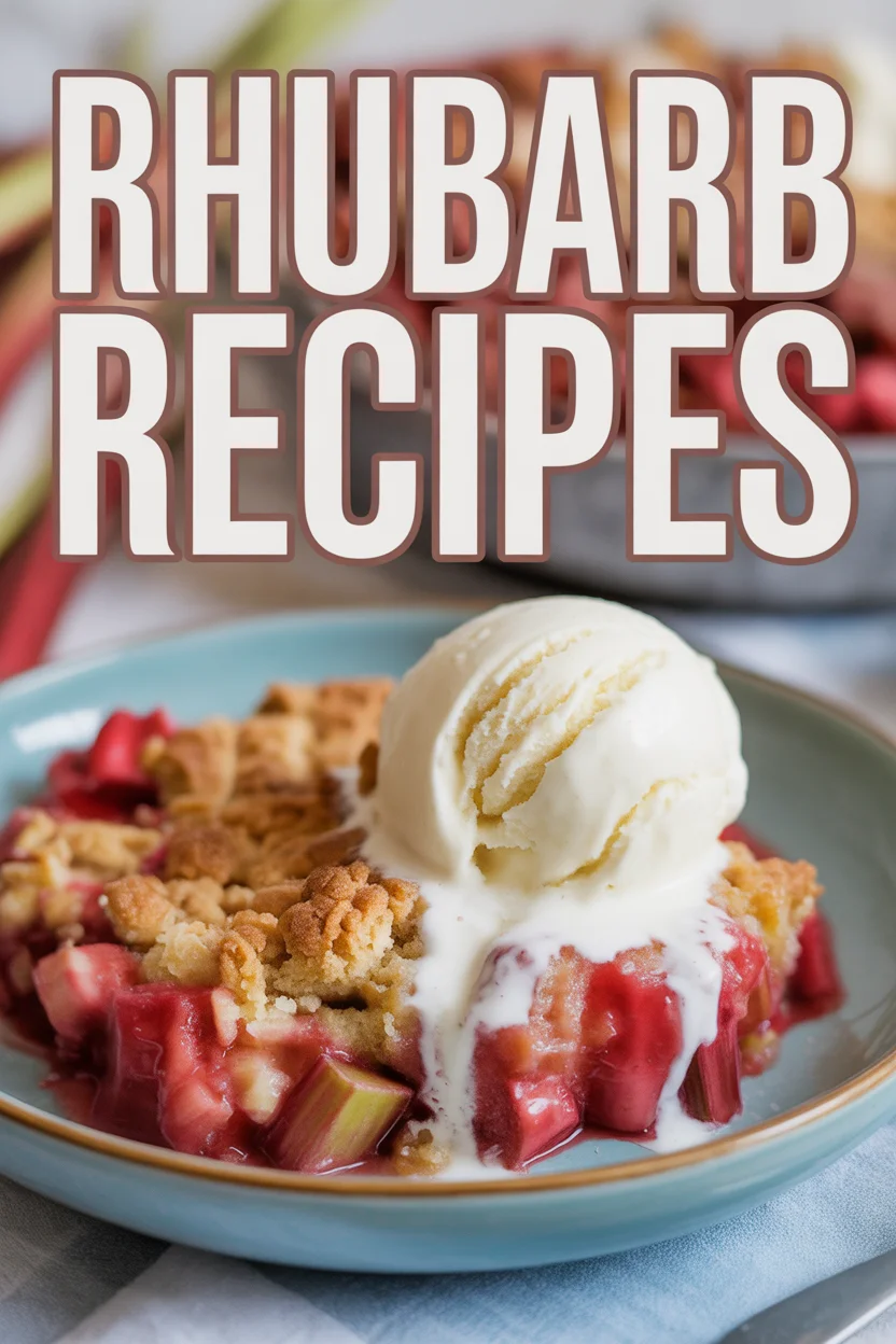 rhubarb recipes