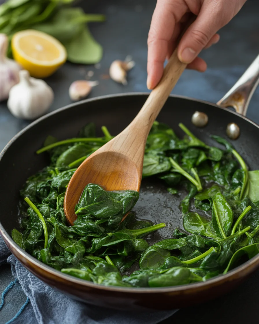 Easy Sautéed Spinach Recipe