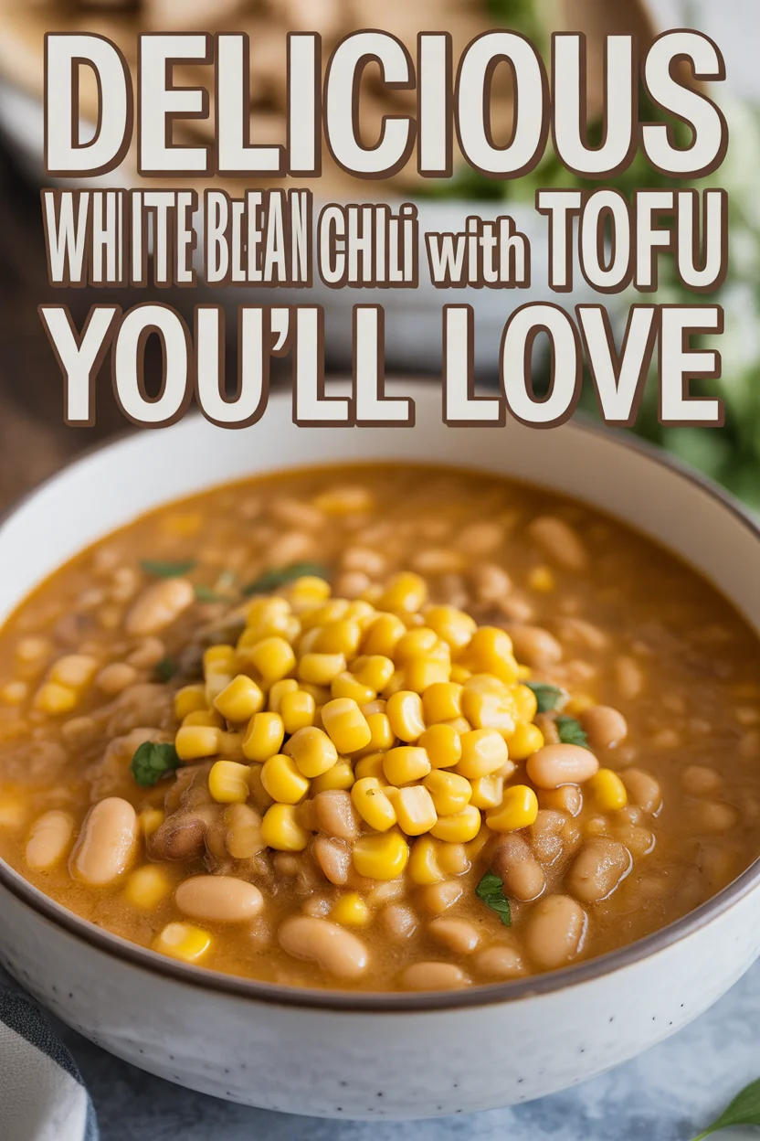 White Bean Chili with Tofu