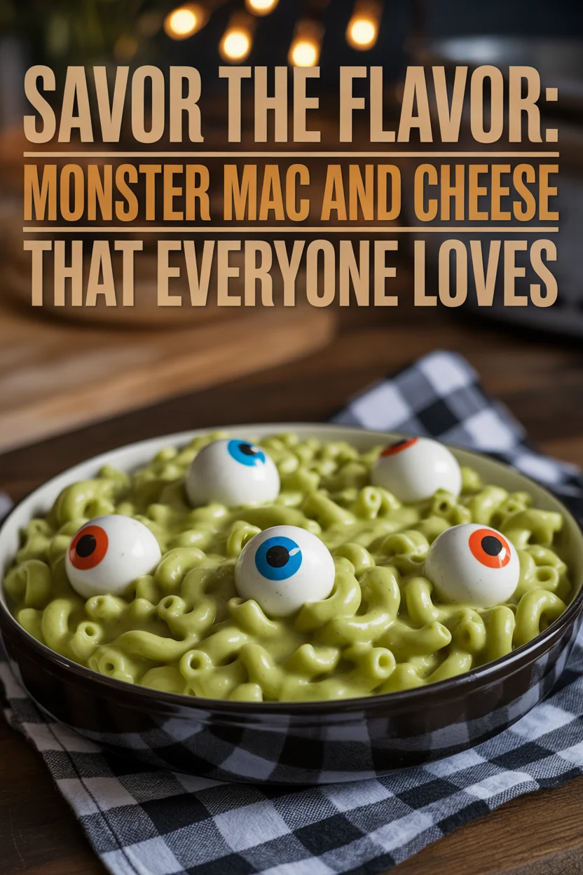 Monster Mac and Cheese