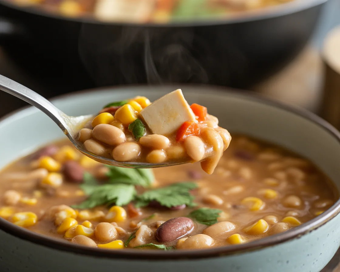 Delicious White Bean Chili with Tofu You'll Love