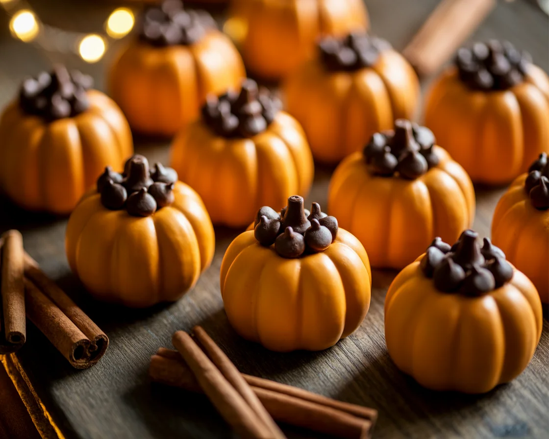 Pumpkin Cheesecake Truffles