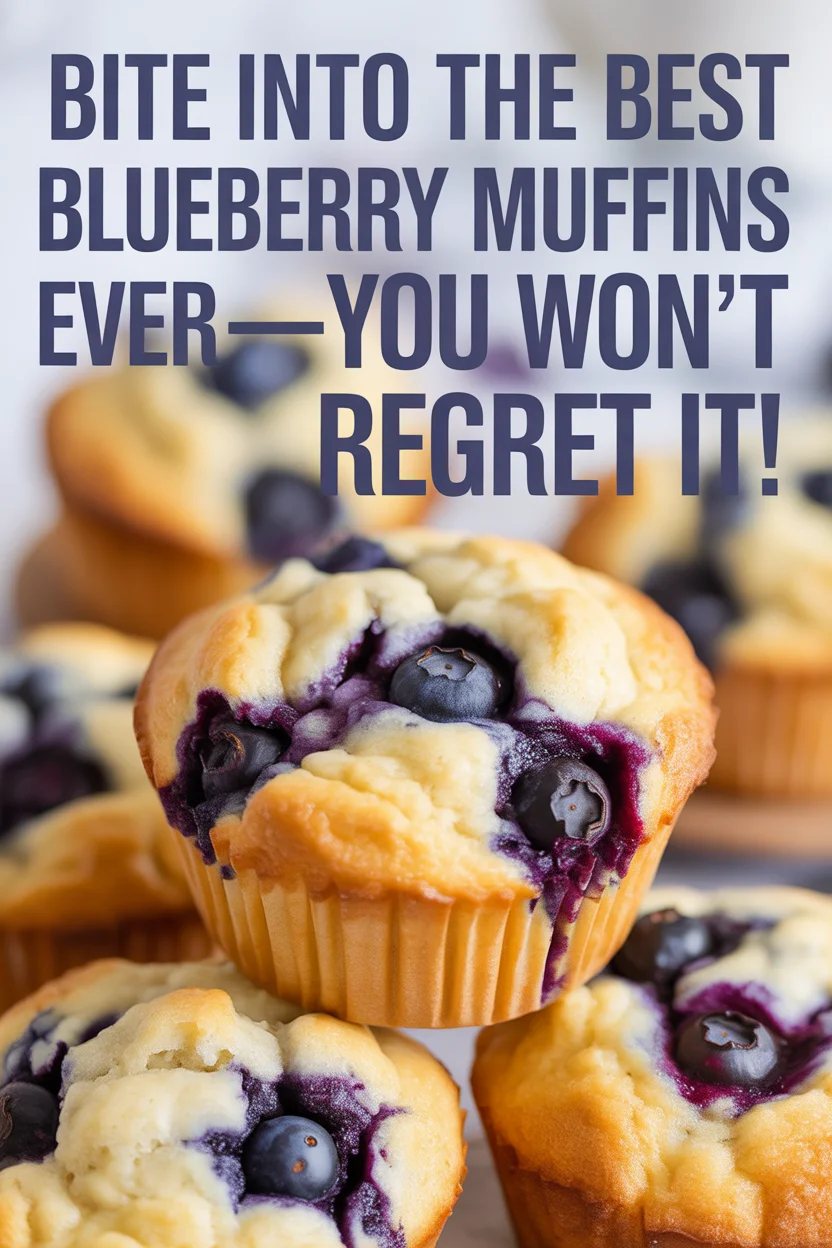 Bite Into The Best Blueberry Muffins Ever—You Won't Regret It!