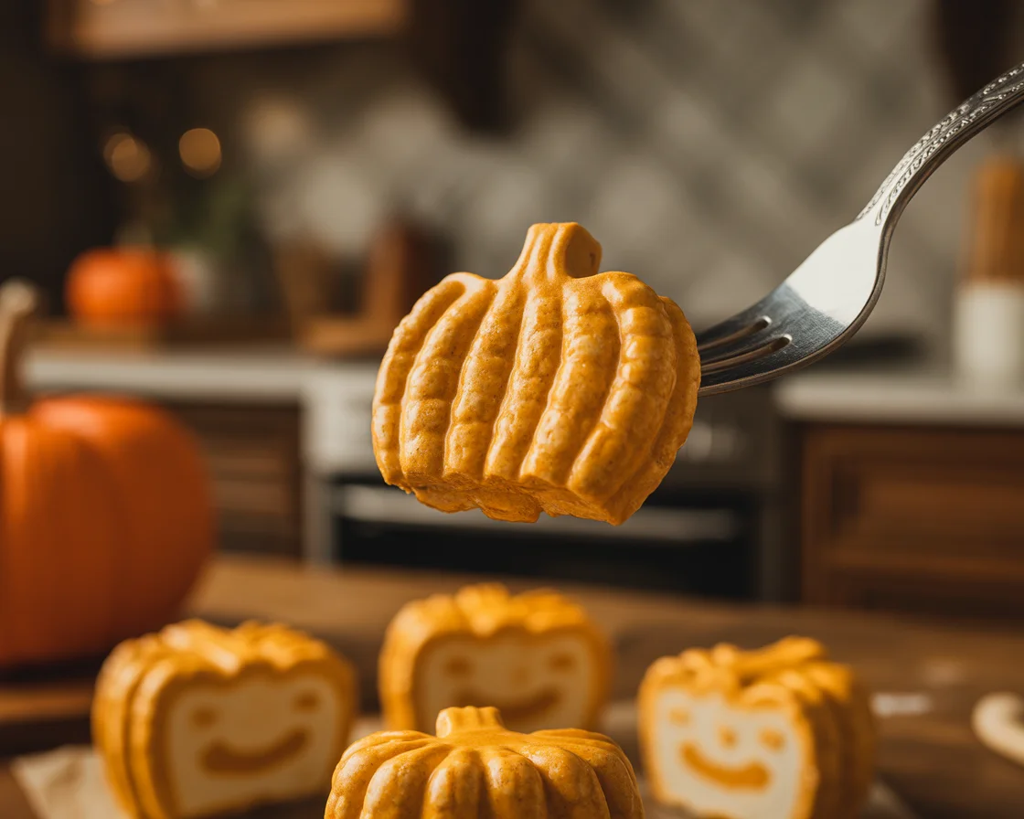Rice Krispie Treat Pumpkins
