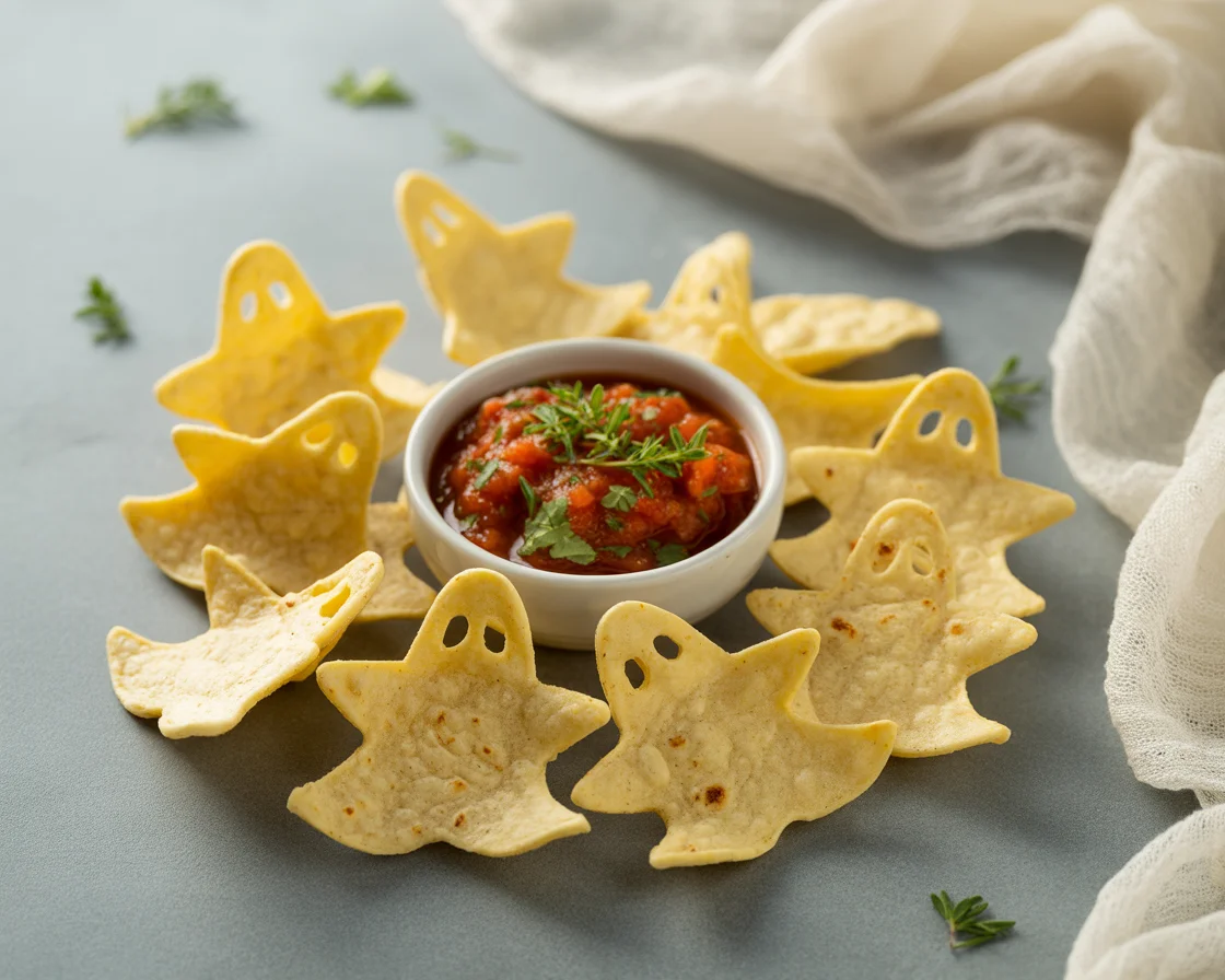 Get Festive with Spooky Baked Halloween Chips!