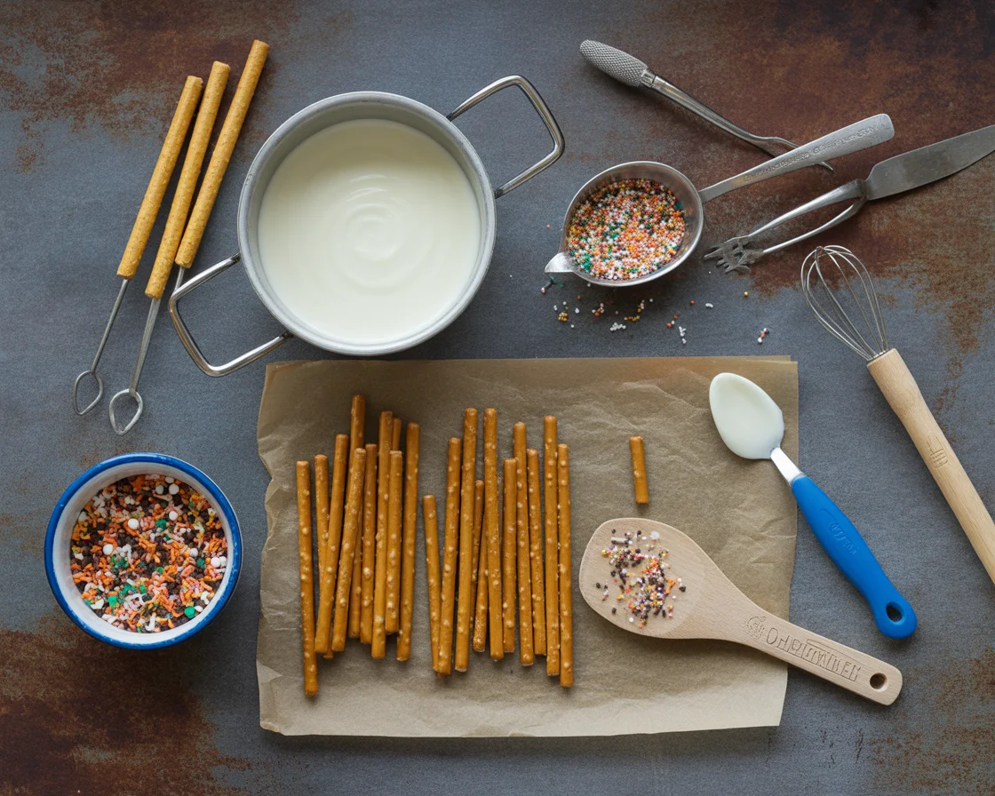 Deliciously Fun Pretzel Spider Webs for Halloween Treats