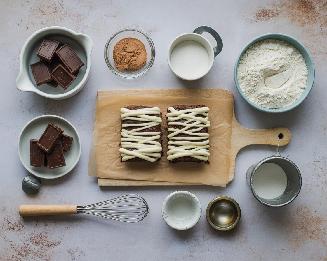Deliciously Fun Mummy Brownies for Your Halloween Treats