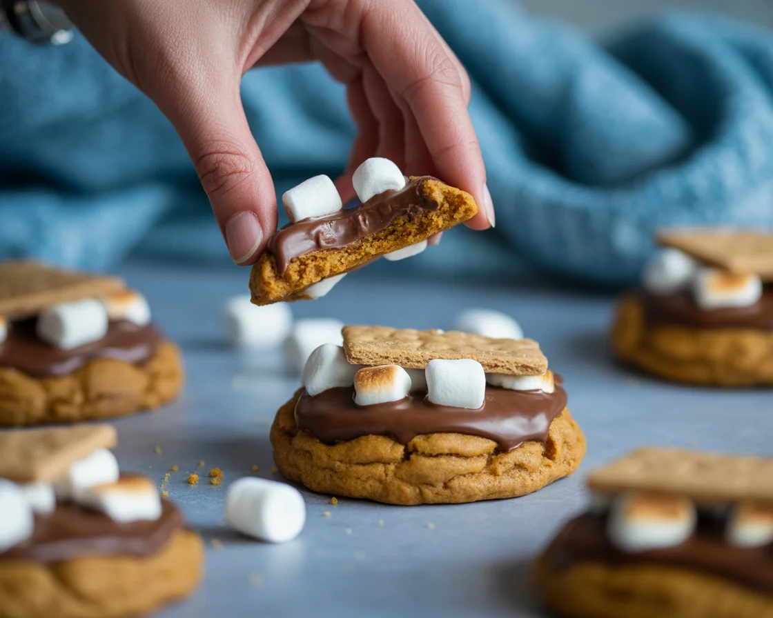 Pumpkin S'mores Cookies - A Cozy Fall Treat to Enjoy