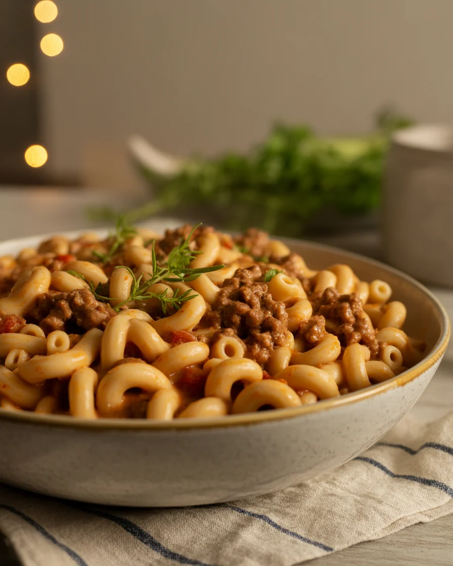 Homemade Hamburger Helper Recipe