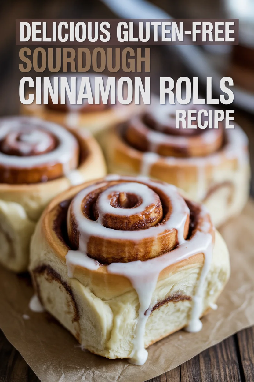 Delicious Gluten-Free Sourdough Cinnamon Rolls Recipe