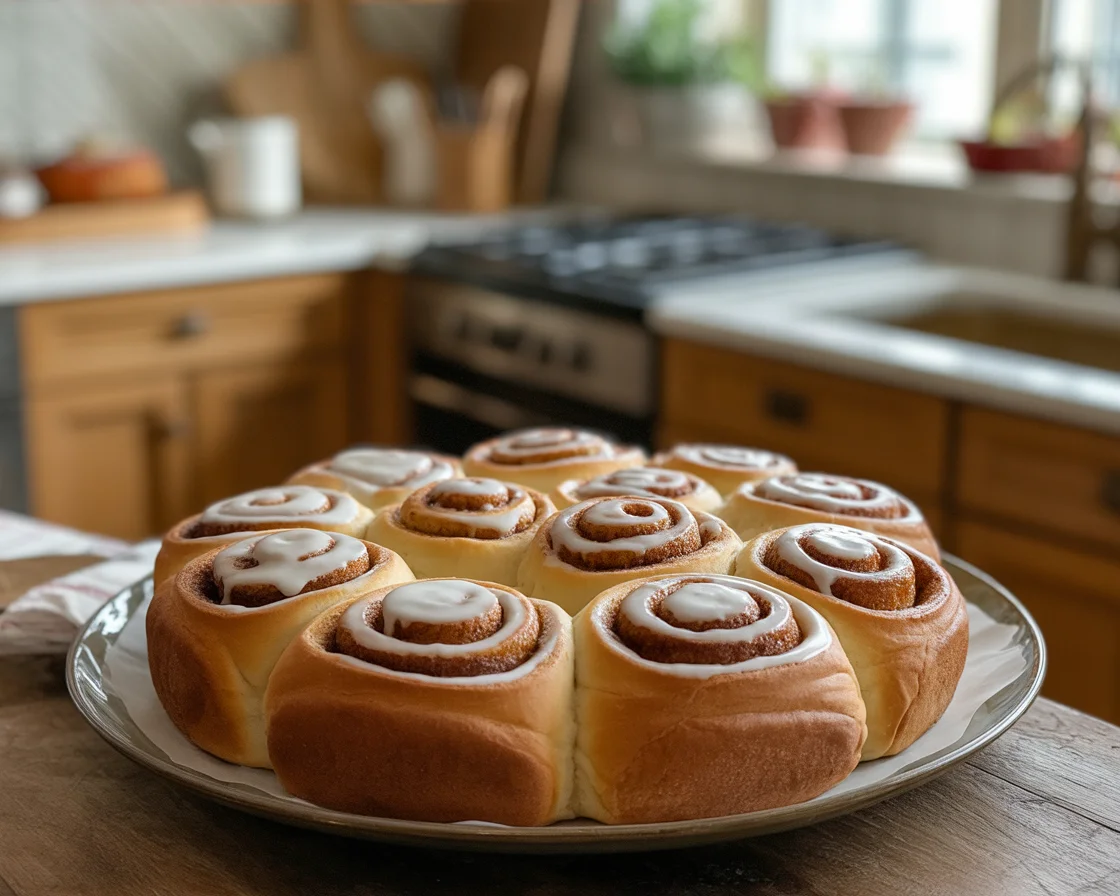 Gluten-Free Sourdough Cinnamon Rolls