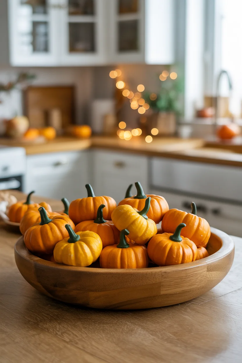 Mini Pretzel Pumpkins