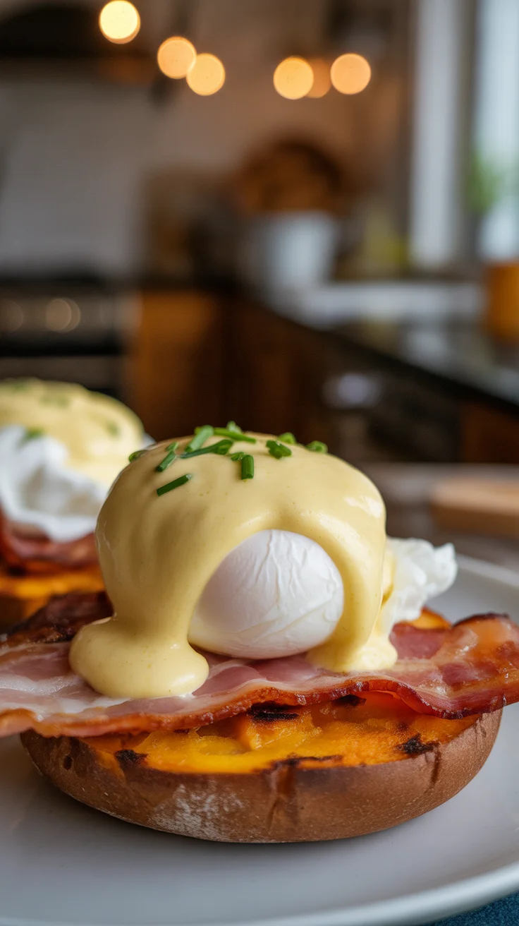 Sweetpotato Eggs Bennys