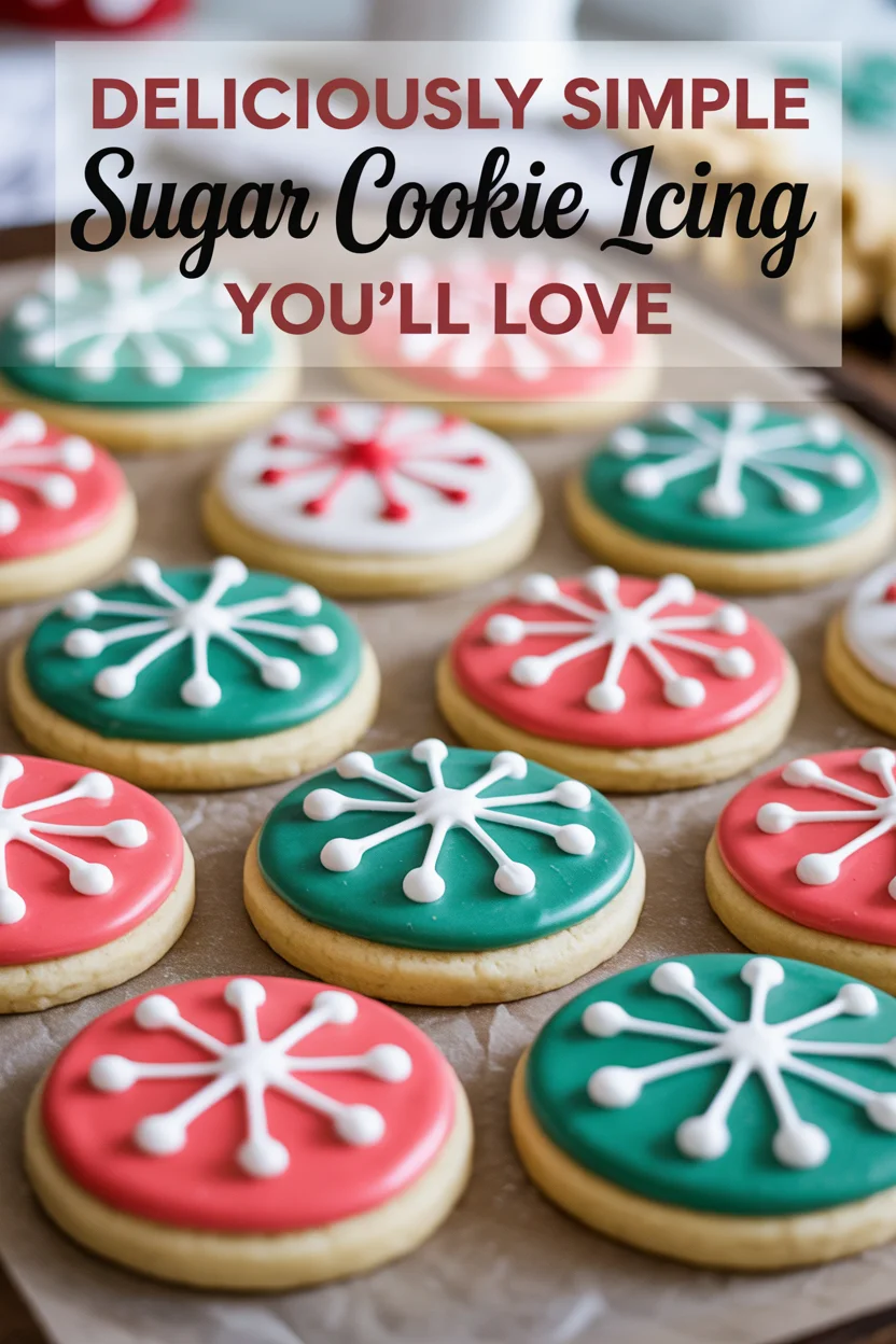 Deliciously Simple Sugar Cookie Icing You’ll Love