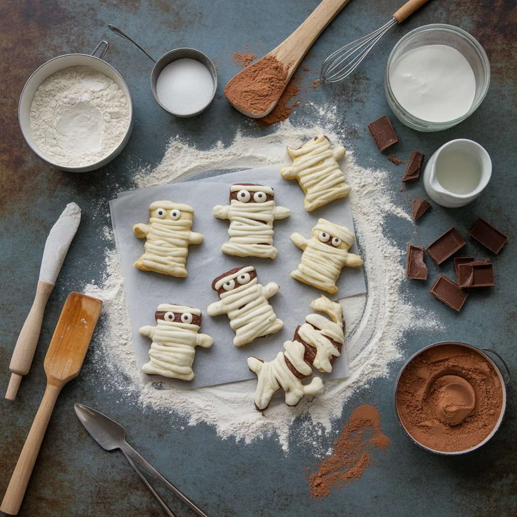 Mummy Cookies