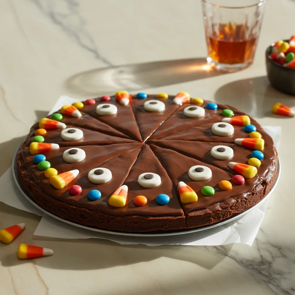 Deliciously Fun Monster Brownie Pizza for Your Next Party!