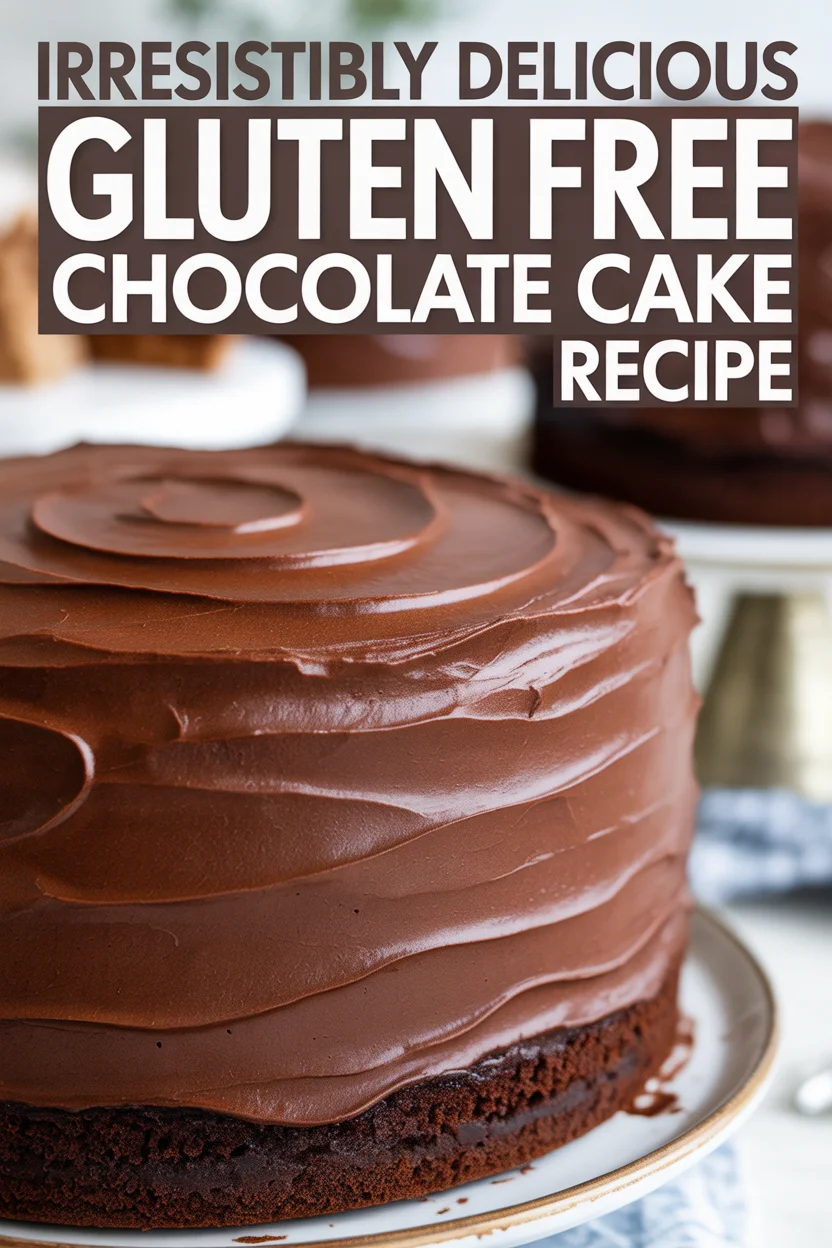 The Best Gluten Free Chocolate Cake Recipe