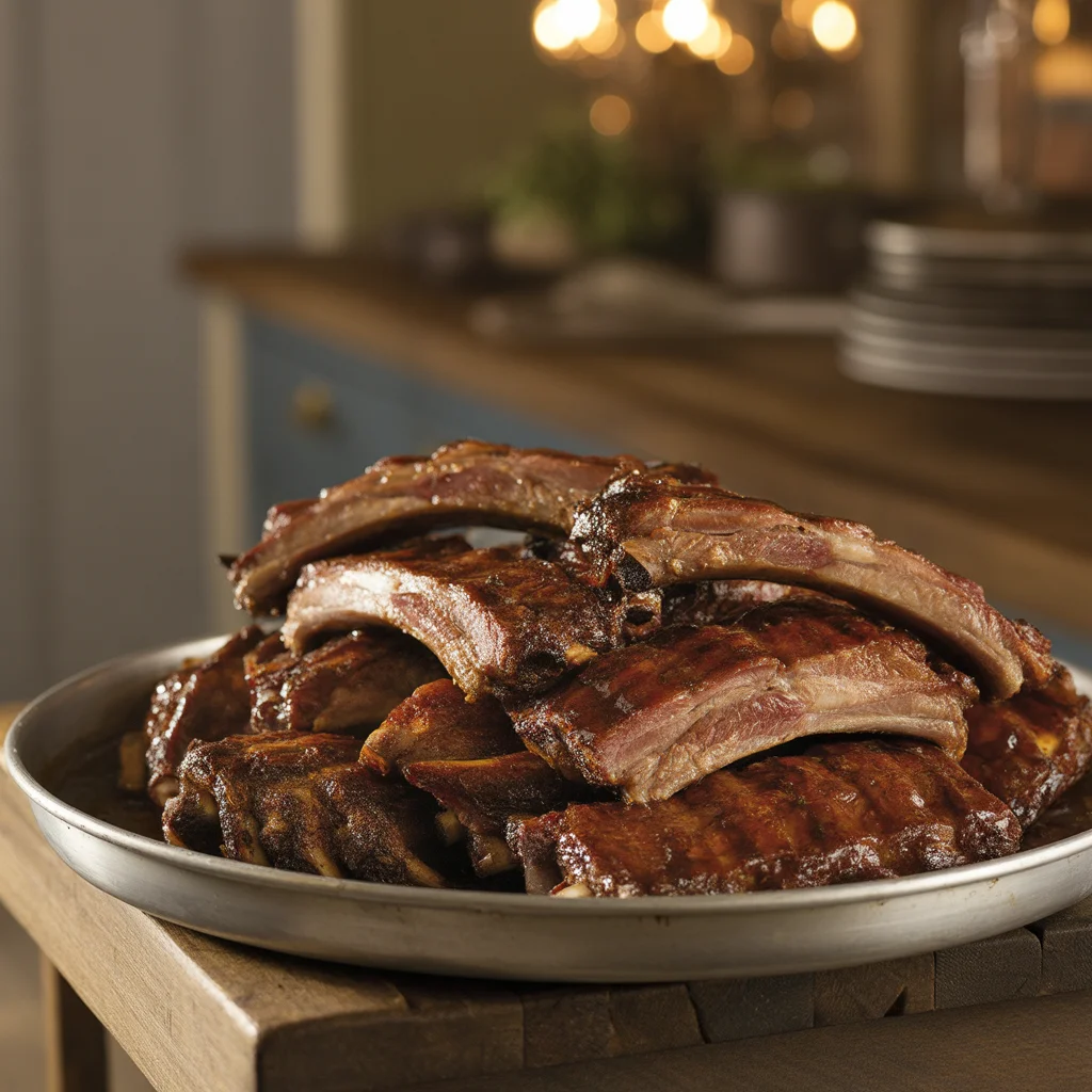 Glazed BBQ Ribs