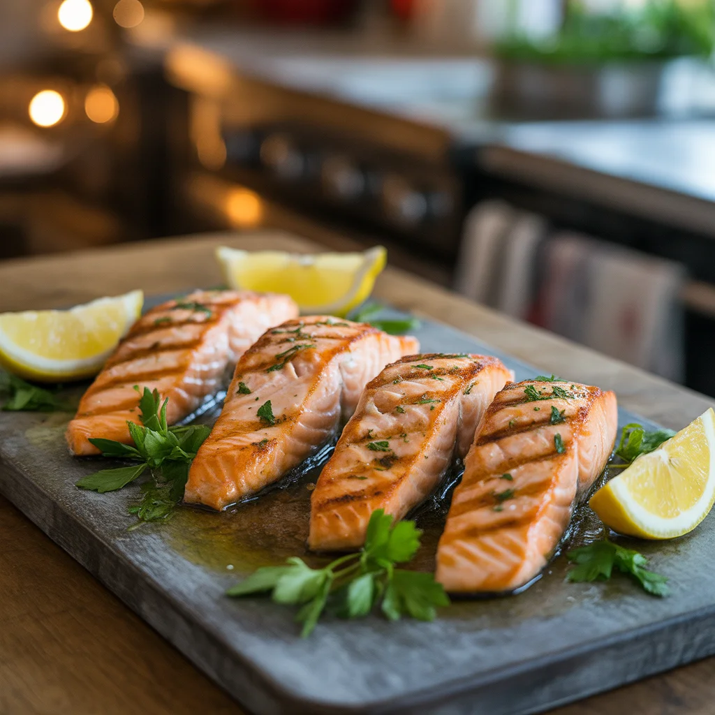 Savory Grilled Salmon with a Zesty Twist
