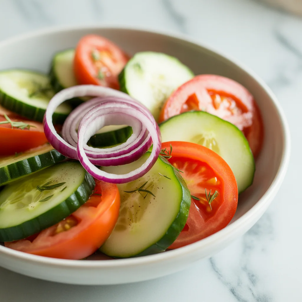 Cucumber Tomato Salad