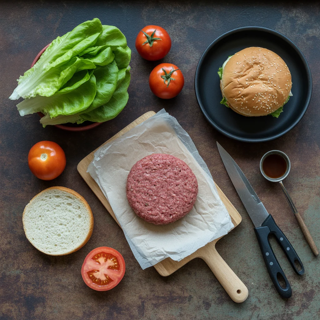 Classic Juicy Hamburgers: