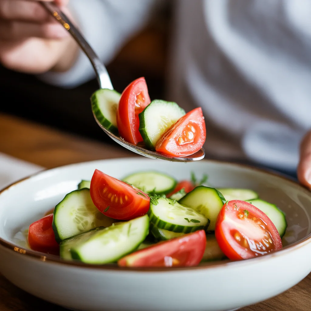 Cucumber Tomato Salad