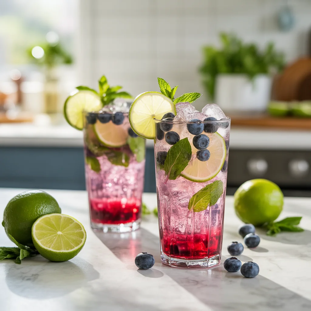 Blueberry Mojito Pitcher