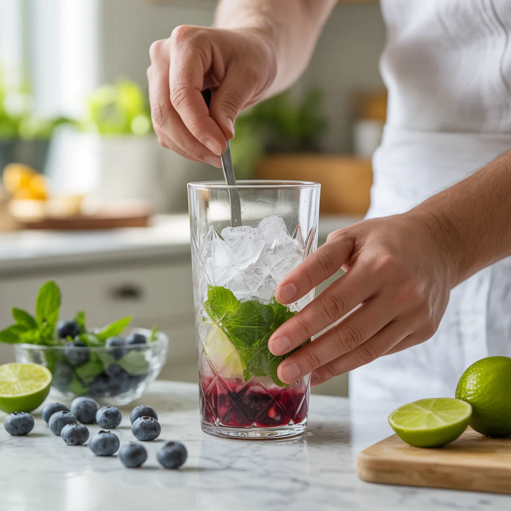Blueberry Mojito Pitcher