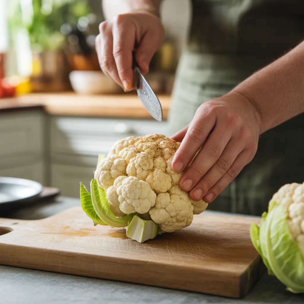 Grilled Cauliflower Steaks