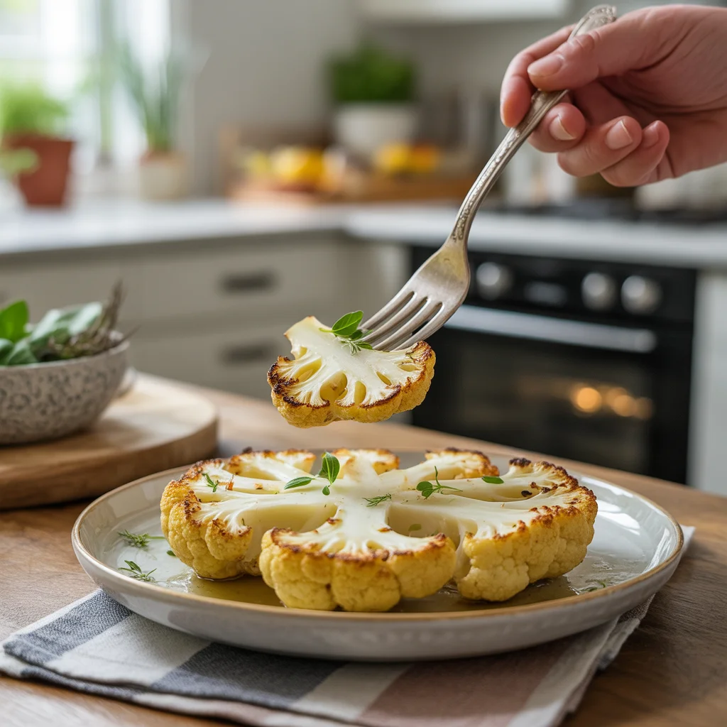 Grilled Cauliflower Steaks