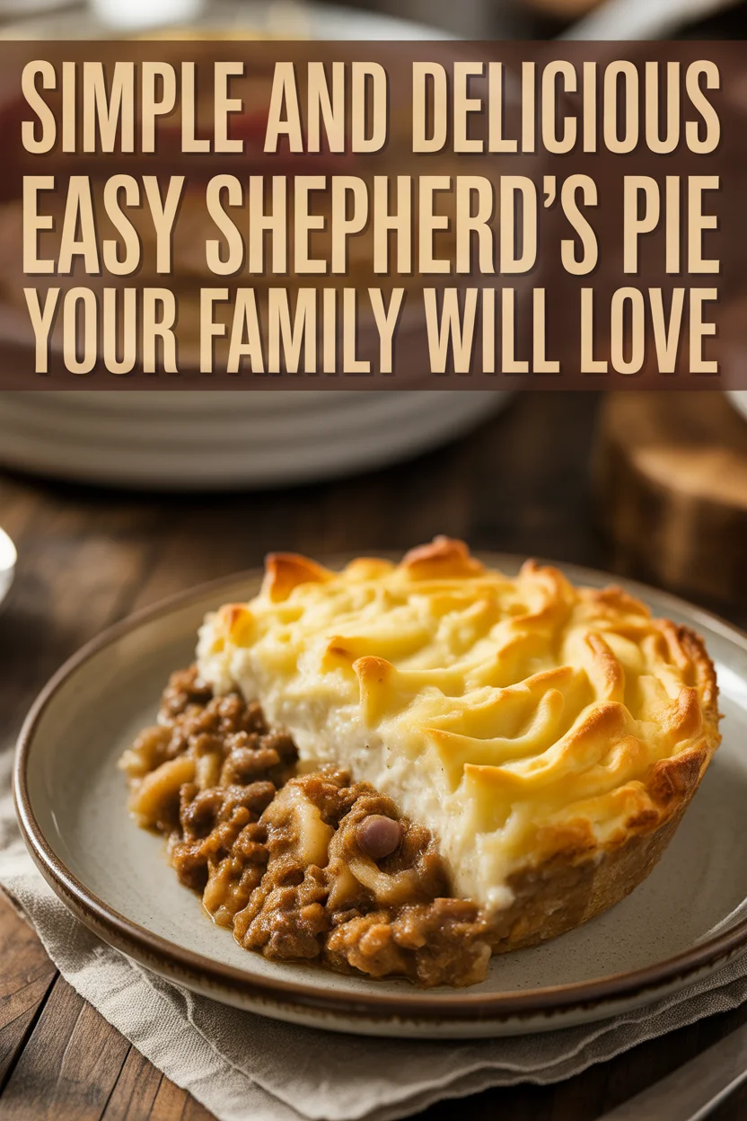 Easy Shepherd’s Pie