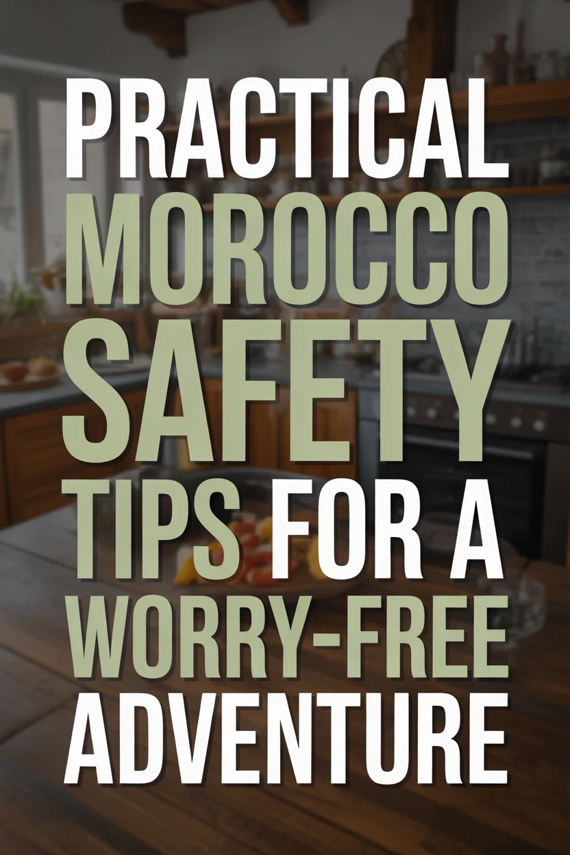 Practical Morocco Safety Tips for a Worry-Free Adventure