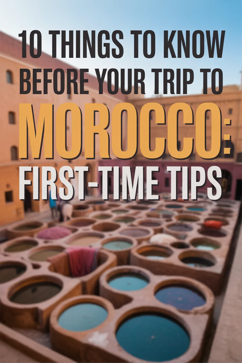 10 Things to Know Before Your Trip to Morocco: First-Time Tips